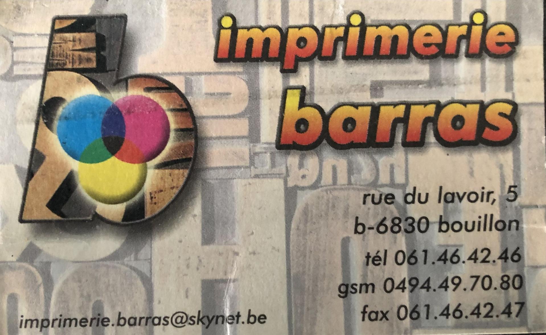 Barras Imprimerie