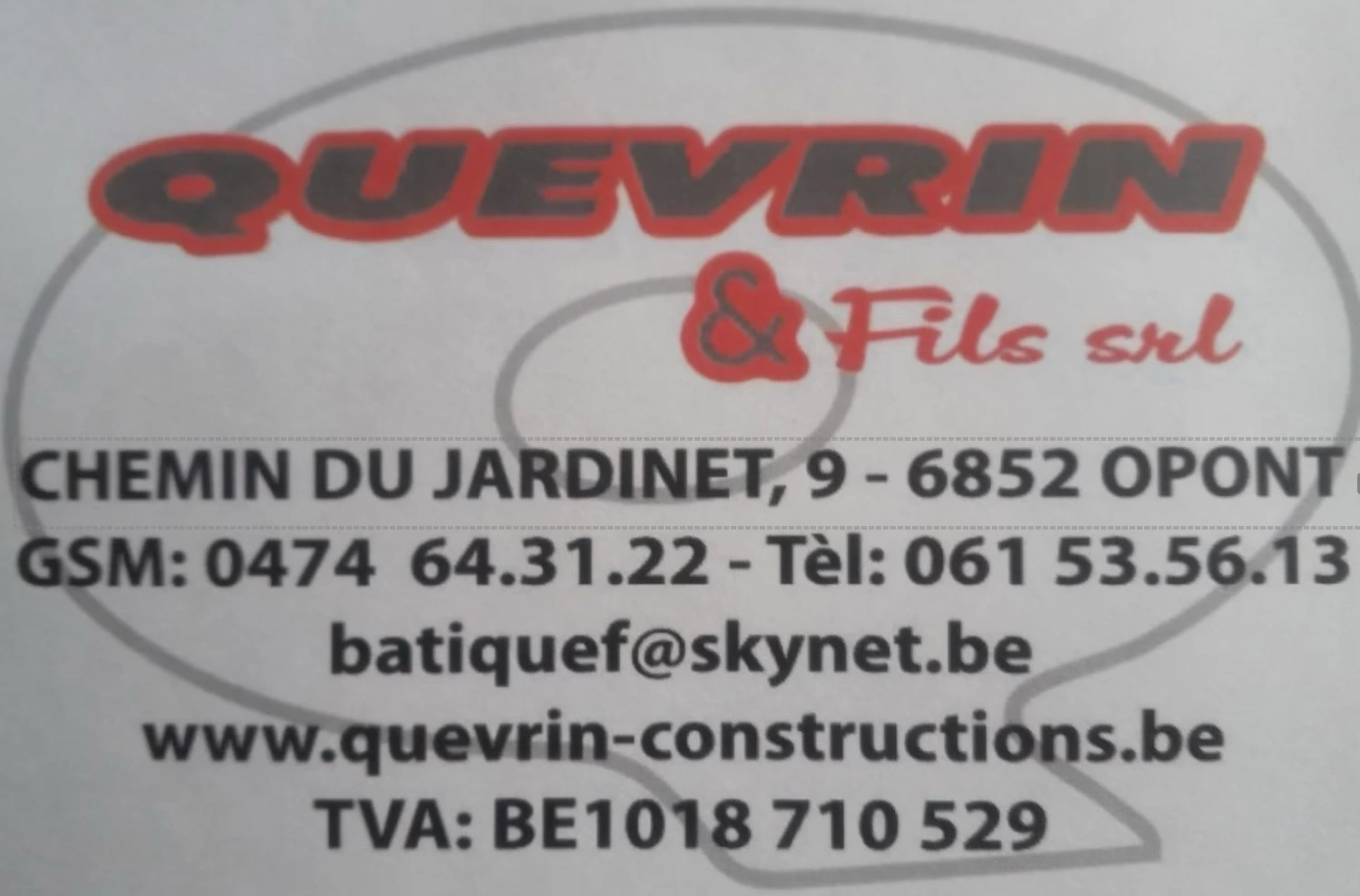 Quevrain &amp; Fils